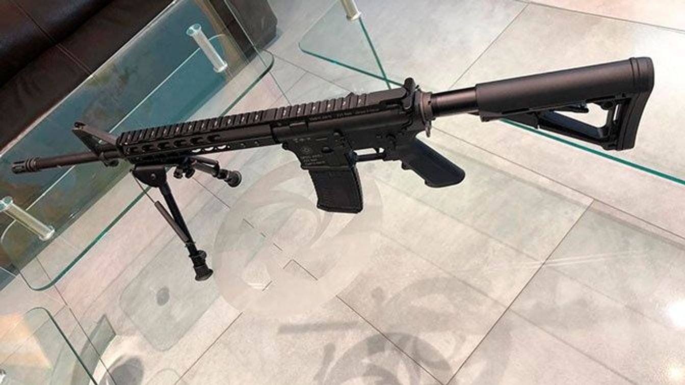 A semi-automatic rifle produced by Promtekhnologiya